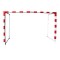 Juego Porterías Fútbol Sala Aluminio Abatibles 80x80mm