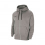 Hoodie S Dugim Zipom Park 20-Tamno sivo-Crna
