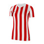 Striped Division IV m/c Ženski-White-University Red-Black