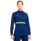 Majica dugih rukava Nike Academy 21 Drill Top Mujer