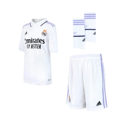 Komplet Real Madrid CF Primera Equipación 2022-2023 Niño