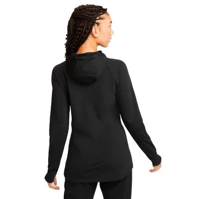 Majica dugih rukava Dri-Fit Academy Hoodie Winter Warrior Mujer
