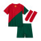 Komplet Nike Portugal Primera Equipación Stadium Mundial Qatar 2022 Bebé