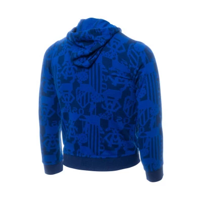 Jakna Atlético de Madrid Fanswear 2023-2024 Niño