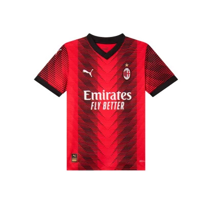 Majica AC Milan Primera Equipación 2023-2024 Niño