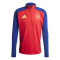 Majica dugih rukava adidas España Fanswear Eurocopa 2024