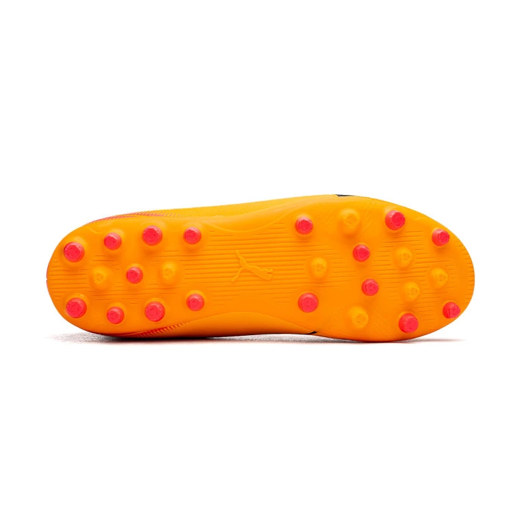 bota-puma-ultra-play-mg-nino-naranja-3