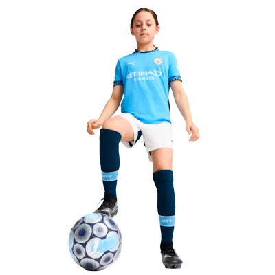 Dres Manchester City Primera Equipación 2024-2025 Niño
