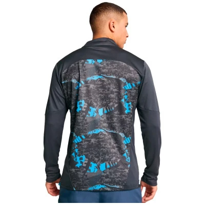 Majica dugih rukava Manchester Grad 2024-2025 Prije utakmice