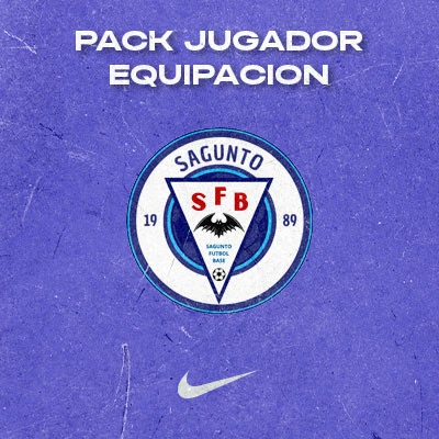 Pakiranje Jugador FB Sagunto Equipación