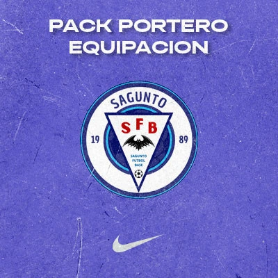 Pakiranje Portero FB Sagunto Equipación