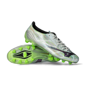 MIzuno Alpha II Elite FG Bijelo-Srebrno Prelijevajuće-Crno