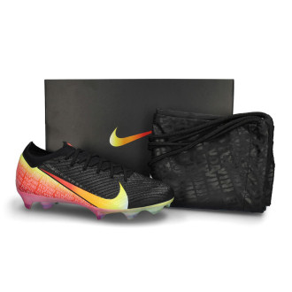 Air Zoom Mercurial Vapor 16 Elite FG Vinicius JR Crno-Dynamic Žuto-Zelena Spark-Soar-Brt Cri