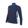 Academy 25 Drill Top Ženski-Midnight Navy-Royal Blue