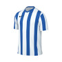 Striped Division V m/c-White-Royal Blue-White