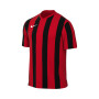 Striped Division V m/c-University Red-Black-White