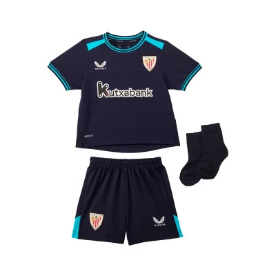 Komplet Athletic Club Bilbao Segunda Equipación 2025-2026 Bebé
