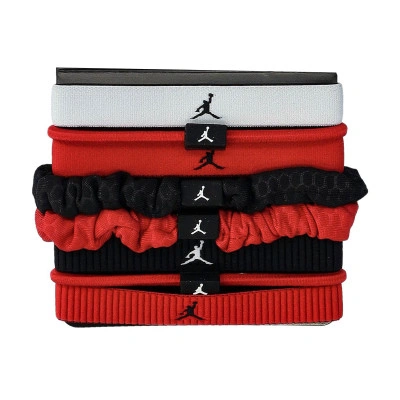 Traka Jordan Elastic Sport gumice za kosu mješovite širine 8 Pk