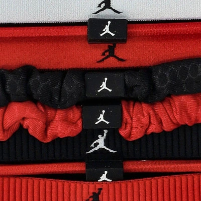 Traka Jordan Elastic Sport gumice za kosu mješovite širine 8 Pk