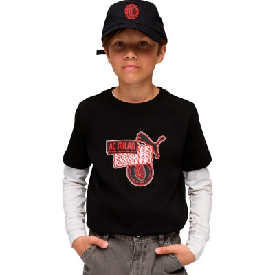 Majica Ac Milan Fanswear 2025-2026 Niño