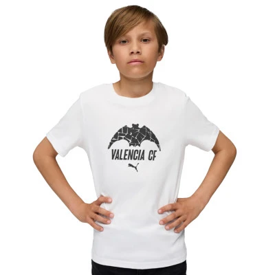 Majica Valencia Cf Fanswear 2025-2026 Niño