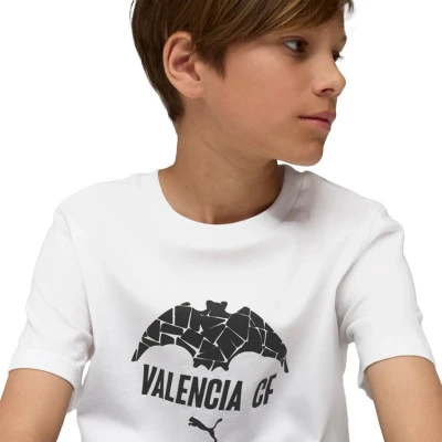 Majica Valencia Cf Fanswear 2025-2026 Niño