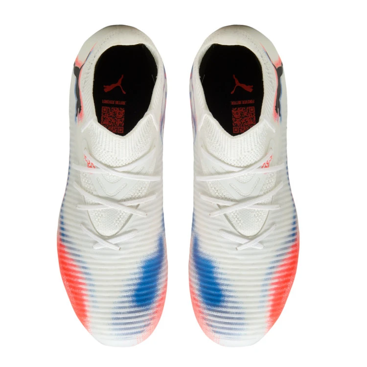 bota-puma-future-8-pro-fgag-nino-white-black-glowing-red-4