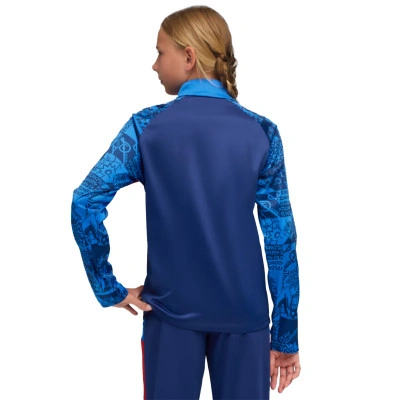 Majica dugih rukava Neymar Jr Playmaker 1/4 Zip Jr