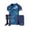 Komplet Mizuno Lazio Segunda Equipación 2025-2026 Niño