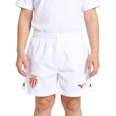 Kratke hlače AS Monaco Primera Equipación 2025-2026 Niño