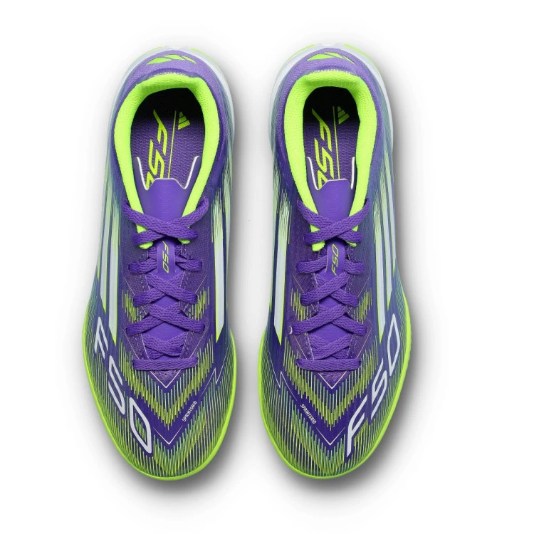 bota-adidas-f50-league-turf-nino-purpura-5