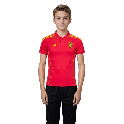 Polo majica Real Zaragoza Paseo Jugador 25-26 Niño