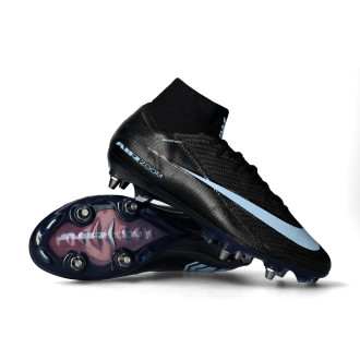 Air Zoom Mercurial Superfly 10 Ellite SG-Pro Crno-ledeno plava