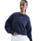 Majica dugih rukava Nike Sportswear Fleece Crew Mujer
