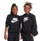 Majica dugih rukava Nike Djeca Sportska odjeća Klub Fleece Crew HBR
