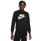 Majica dugih rukava Nike Djeca Sportska odjeća Klub Fleece Crew HBR