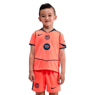 Komplet Djeca Fc Barcelonin 2025-2026 Third