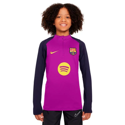 Majica dugih rukava Djeca Trening Fc Barcelone 2025. – 2026