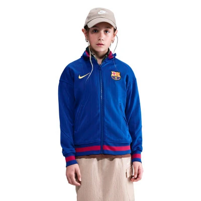 Jakna Djeca Fc Barcelone 2025. – 2026. prije utakmice