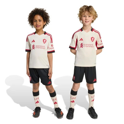 Komplet Djeca Liverpool FC 2025-2026 u gostima