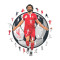 Mo Salah drvena slagalica (150 kom.)