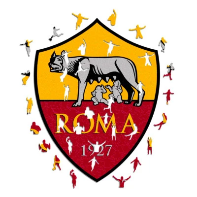 Ac Roma drvena slagalica (150 kom.)