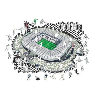 Juventus Fc Allianz Stadium drvena slagalica veličina L (500 kom.)