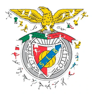 Sl Benfica drvena slagalica (150 kom.)