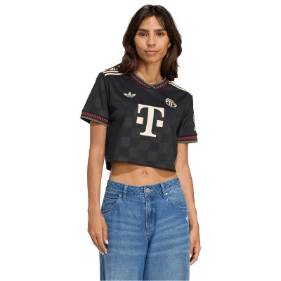 Dres Ženske croptop FC Bayern 2025-2026 Treće