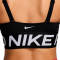 Grudnjak Nike Pro Indy Plunge Bold  
