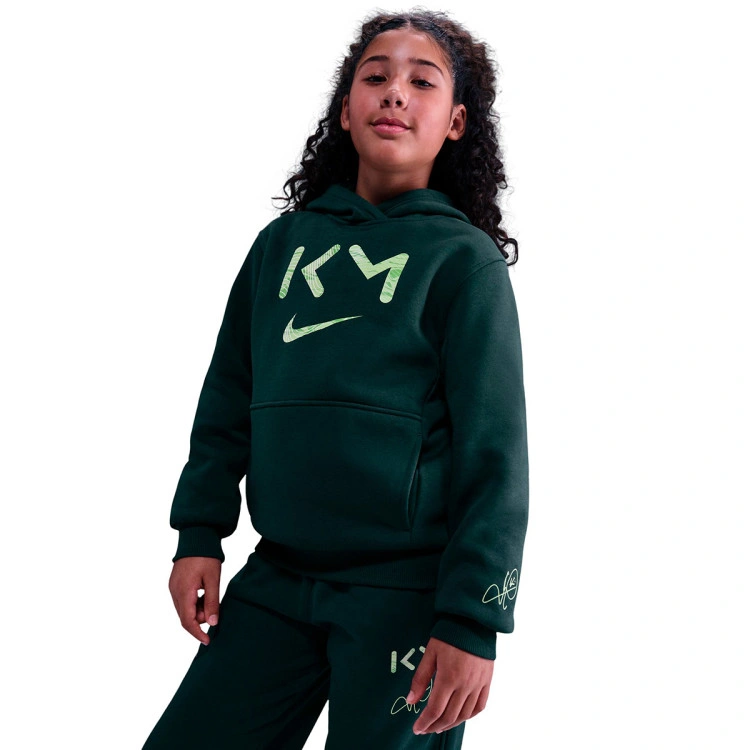 sudadera-nike-kylian-mbappe-club-fleece-seaweed-limelight-vivid-green-3