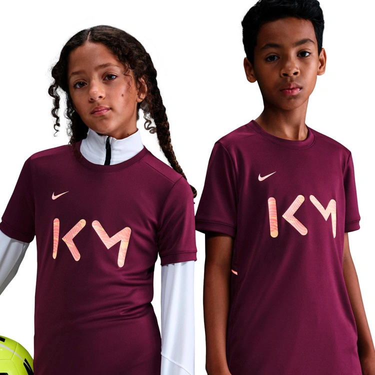 camiseta-nike-academy-kylian-mbappe-nino-bordeaux-orange-pulse-melon-tint-2