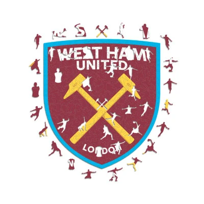 West Ham drvena slagalica (150 kom.)