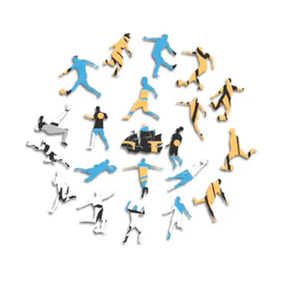 Man Grad Escudo Retro Puzzle Mader (150 komada)